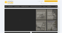 Desktop Screenshot of hondufuturo.org